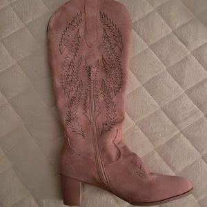 Pink Cowboy Boots